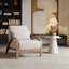 Fauteuil d'appoint rembourré