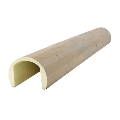 Poutre ronde en faux bois Heritage Feber Santa Fe, l 10 po x H 7 1/2 po x L 72 po 