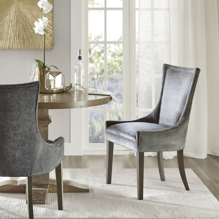 Ultra Crushed Velvet Dining Upholstered Side Chair Set of 2