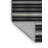 Washable Graphite Light Gray Striped Area Rug-163660551