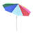 Arpita Playful Whimsy 8 FT 8-RibMarket Umbrella Replacement Cover Canopy Pop-up Shop Market, Artisanal Food Truck, Instagram-ready - Sunny Coat, Rainbow