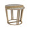 Sunset Key Glass Frame End Table
