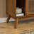 67.9 Inch Mid Century Modern Rattan TV Stand For Tvs Up To 75", Entertainment Cabinet, Media Console For Living Room Media Room, Solid Wood Feet & Rattan Cabinet Doors - Light Walnut-2021976018