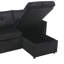 Modular L-Shaped Sofa, Modular Long Sofa With Reversible Chaise Lounge, Sofa Bed, Sleeper Sofa, Modular Sofa Combination With Storage Seats-105492432