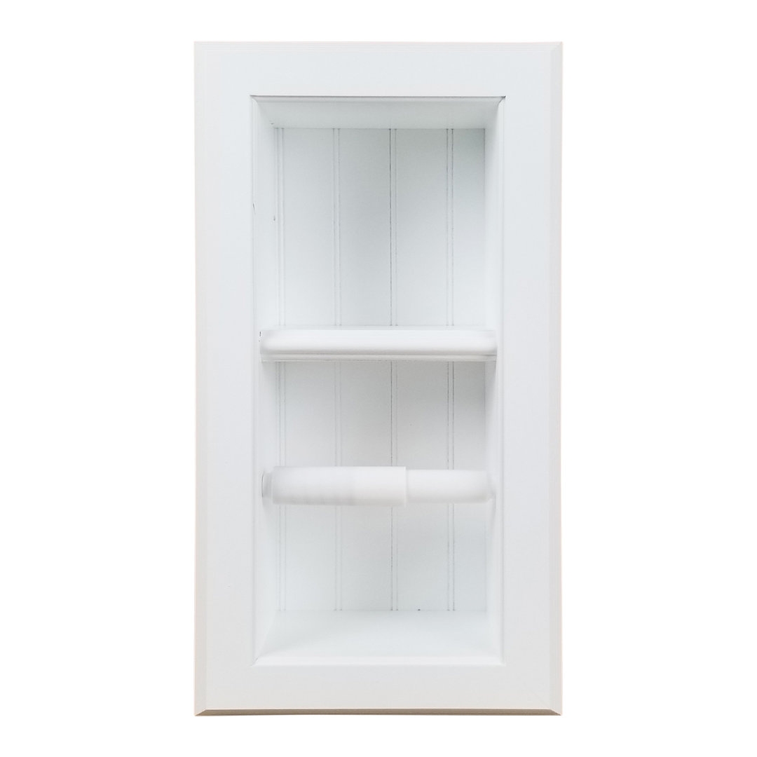 Butler Double Recessed Toilet Paper Holder Timber Tree Cabinets 