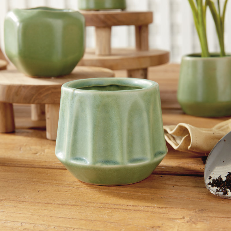 DEZIE MINI POTS, Green