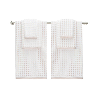 Devon Zt White Pink Fairy Towel Set