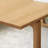 Rinku Ash Solid Wood Dining Table-1130834146