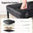 Romigh Modern 24'' Kitchen Upholstered Counter Stool with Faux Leather & Footrest-115337222-74889952
