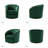 Holden Velvet Swivel Accent Chair-1378053345