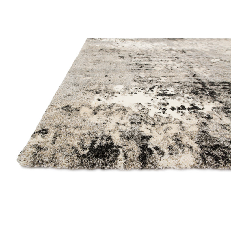 Abbie Performance Abstract Indoor Rug, Rectangle 7'7" x 10'6"