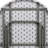 2.63-Foot Round Plastic Folding Table - Event Table