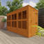 12x4w TigerFlex Shiplap Pent Sunroom