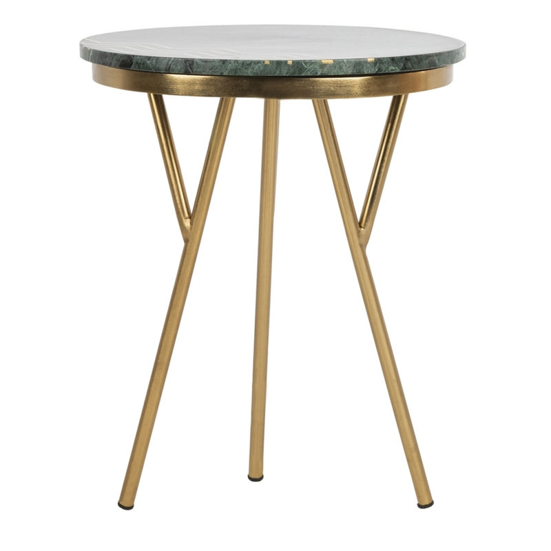 Glass Top End Table