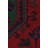 One-of-a-Kind 2'11" X 11'5" 1950s Runner Wool Area Rug in Red