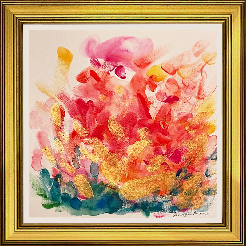Muse The Touch of Blossom No.3 by Fanyu Lin - Single Picture Frame Painting