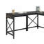 Desk Return 42" with Expanded Workspace; Brown finish-130632449
