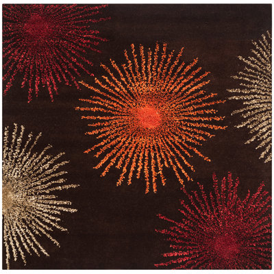 Tapis en laine et viscose touffeté à la main Amier Soho