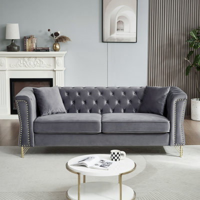 Canapé Chesterfield de 81,8 po Modern