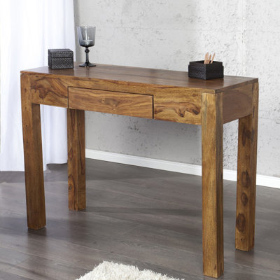 Theirry Solid Wood Top Writing Desk