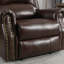 Ensemble de 2 fauteuils inclinables électriques en cuir Aidin-90802627