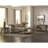 Brookside Modern Beach House Wooden Metal Concrete Coating Console Media Table With An Open Shelf-2100773443