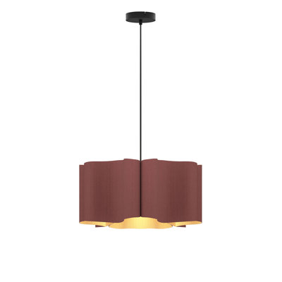 Luminaire suspendu simple 1 lumière Paulina