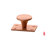 1 1/2" Diameter Mushroom Knob-46475271