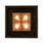Yasmen Mica Flush Mount