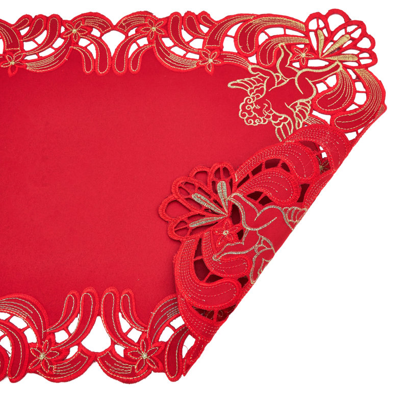 Napperon Tryston Cupid 20 ", Rouge