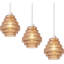 15.5cm H Glass Lamp Shade in Amber