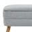 Jakailyn Linen Blend Upholstered Storage Bench-934839871