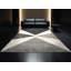 Tapis beige doux et moelleux à motif géométrique minimaliste Kamena-198443933