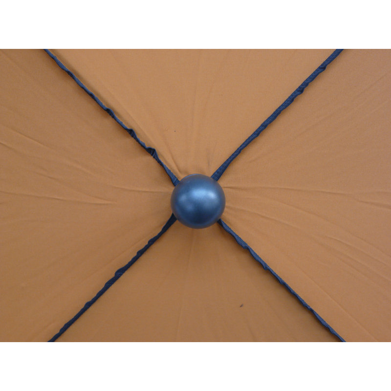 Milas 200cm Market Parasol, Corn