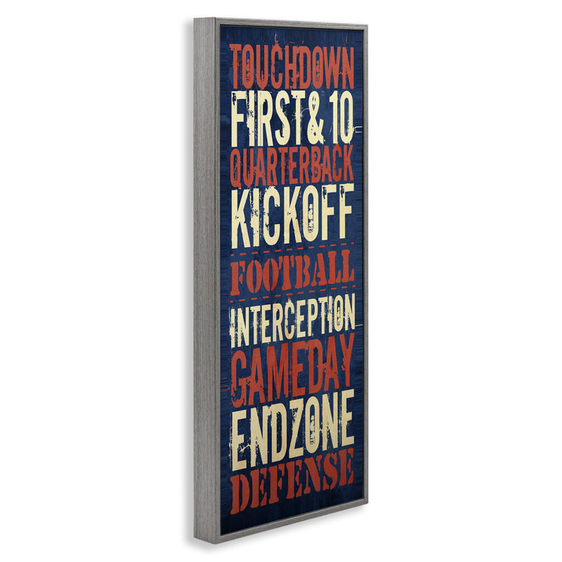 «Rustic Football», estampe numérique par Christine Adolph, Gris, H 30 po x l 13 po
