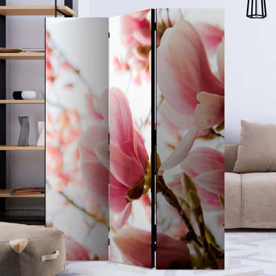 68'' H Solid Wood Folding Room Divider