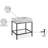 Marmo 30" Single Bathroom Vanity-81900796-81900795