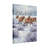 Animals Winter Reindeer Snowy Forest Scene-1543183829