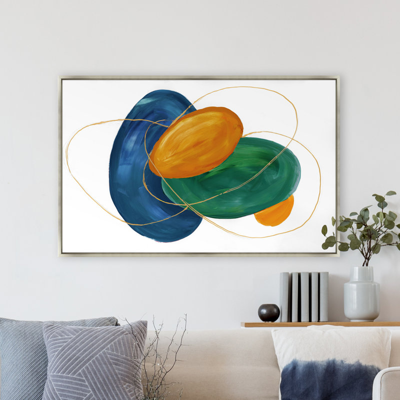 Inviter I Print by Ann Duffy, 31.5" H x 48.5" W x 1.5" D, Image Gel Brush