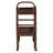 bali & pari Selah Natural Rattan Kitchen Cart - Handwoven Wicker 2-Tier Mobile Serving Cart with Tray Top