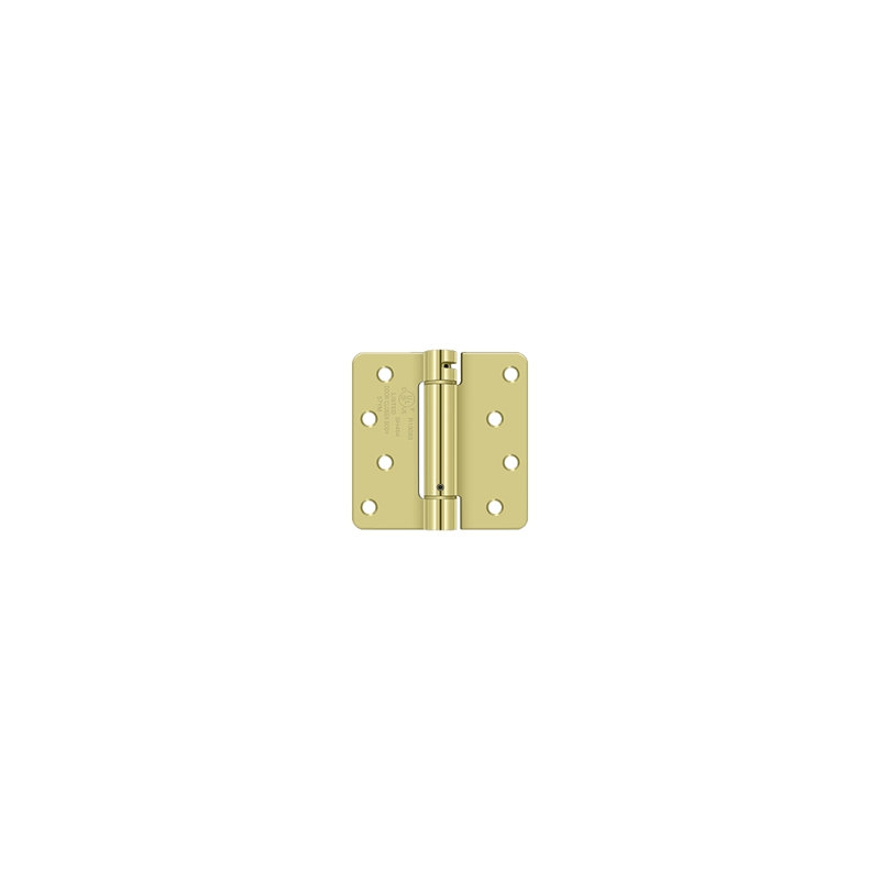 64'' x 64'' Steel Surface Mount Hinge, Polished Brass