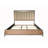 Upholstered And Strap Panel Bed-2125992452