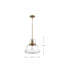 Luminaire suspendu simple à 1 lumière Elvis-997891425