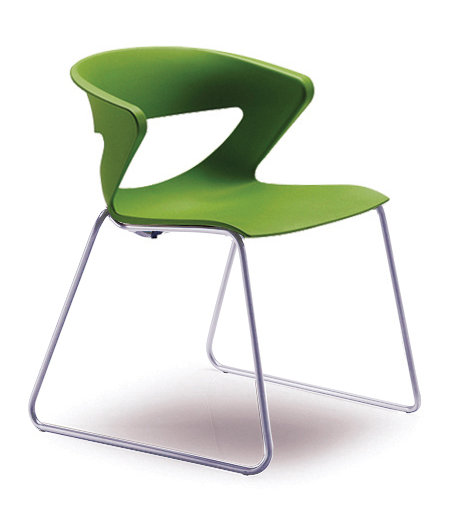 Chaise d'invité Kreature, Vert