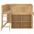 Full Size Low Loft Bed With Slide And Shelves, Wooden Low Loft Bed Frame With Storage Shelves, Door And Window Design-1886583273