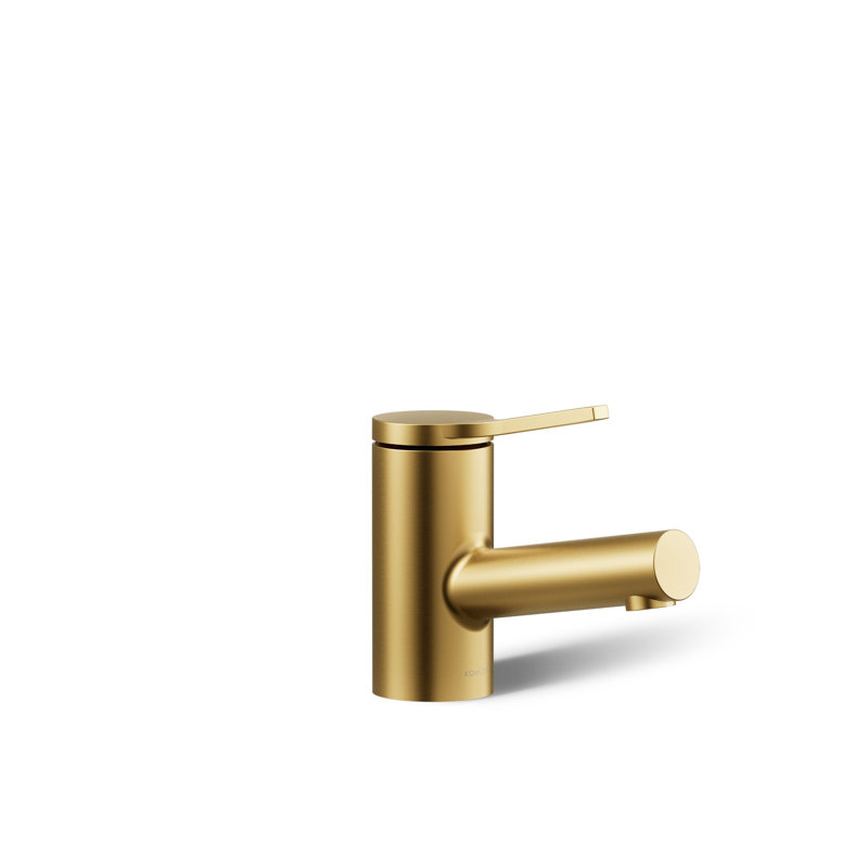 Robinet de lavabo pour salle de bain à poignée simple Elate, 1,2 gal / min, Nickel brossé