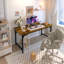Bureau d'ordinateur, bureau de style simple et moderne pour le bureau personnel, bureau d'écriture pour étudiant-128584621-119637011