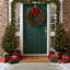 Tapis de porte antidérapant Amitola Christmas Holly-1732656586