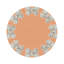 Sous-verres ronds en cuir Pearl-119015297