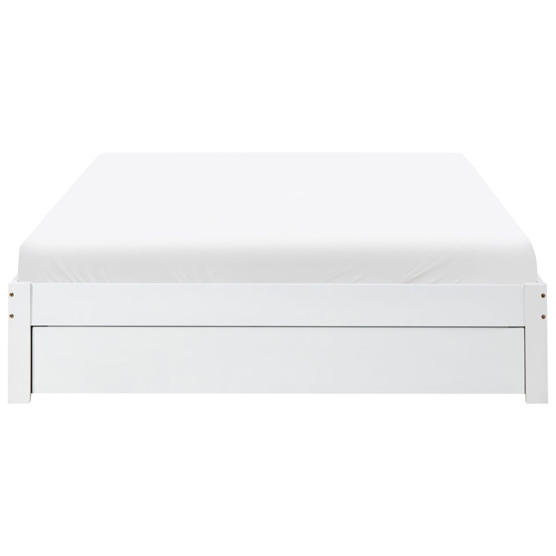 Solid Wood Storage Bed, Kingsize (160 x 200 cm)